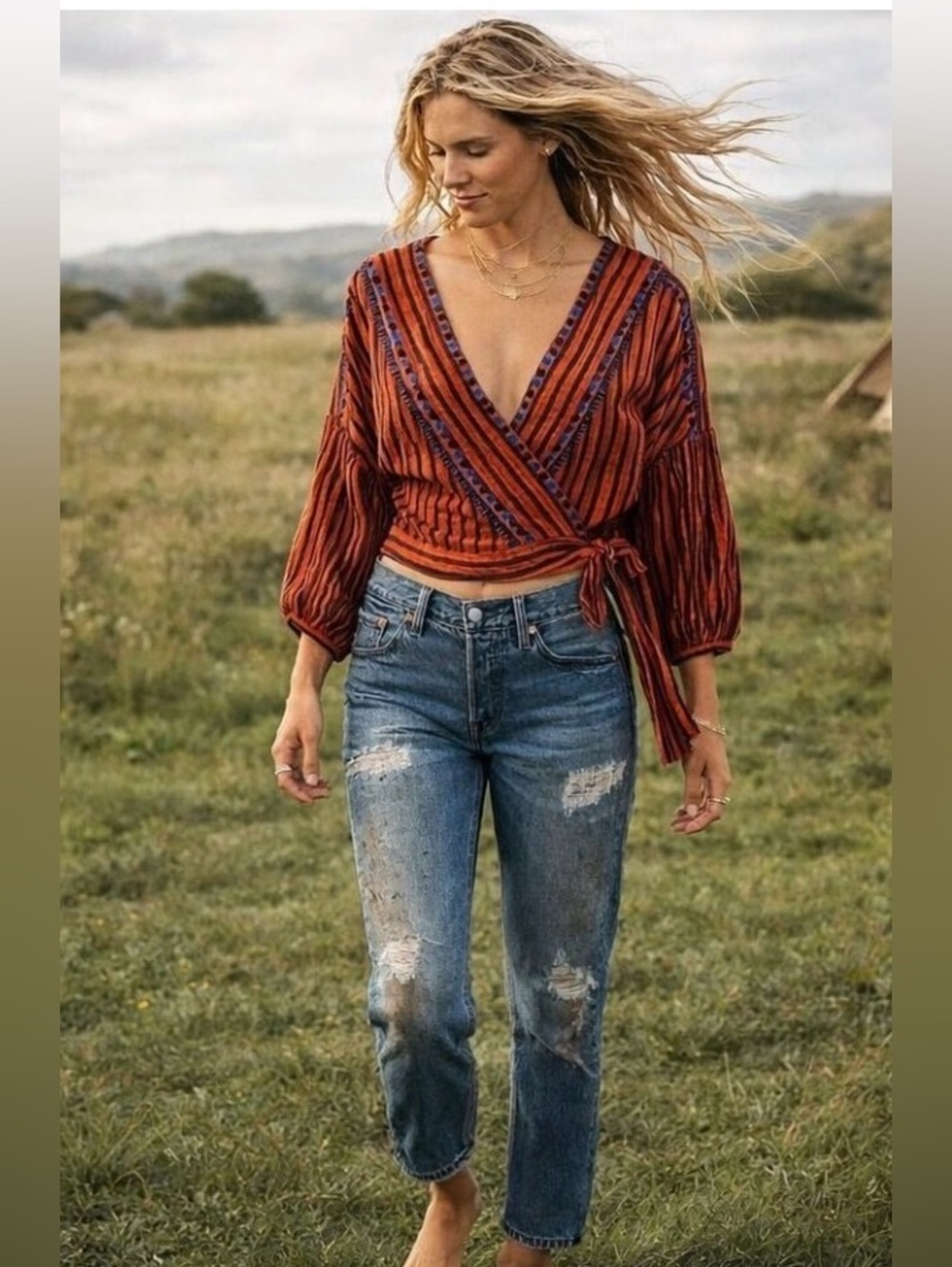 NWT RE/DONE Levi's Vintage 80s Distressed 501 Jeans One of a Kind 25 MSRP $425